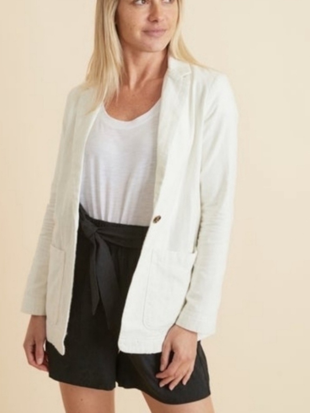 Marine Layer Women's
Huntington Double Cloth Blazer Jacket Size S